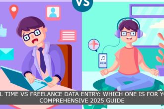 Freelance vs full-time data entry