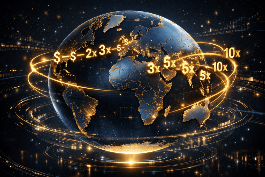 Strategic scaling: the comprehensive guide to virtual assistants in the dropshipping ecosystem (2026 edition) ๐ 4 World map showing labor arbitrage connections for hiring dropshipping virtual assistant from philippines india eastern europe