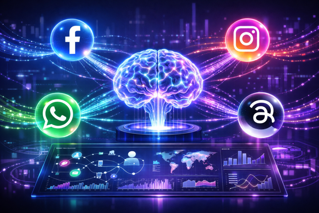 Meta lattice algorithm integrating signals across facebook instagram whatsapp and threads for unified predictive advertising in 2026